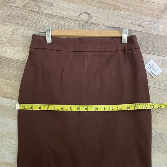 Cleo Petites | Merlot Pencil Skirt - Picture 8 of 8